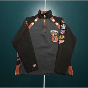 Vintage Old Time Hockey Original 6 NHL Sweatshirt Men's Medium Embroidered